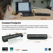 Ambir ImageScan Pro DS490-AS Duplex ID Card and Document Scanner with AmbirScan for Windows PC