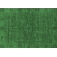 thumbnail image 1 of Ahgly Company Indoor Rectangle Abstract Emerald Green Modern Area Rugs, 2' x 4', 1 of 4
