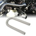 thumbnail image 1 of Stainless Steel Flex Radiator Hose Kit With Billet Clamps Versatile Cooling Water Pipe For Engine Compartment, 1 of 7