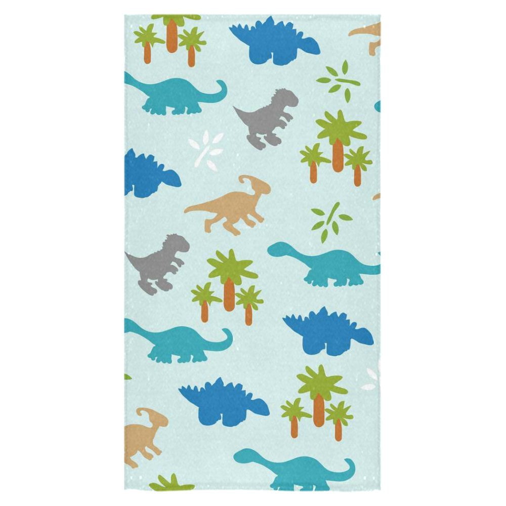 dinosaur beach towel
