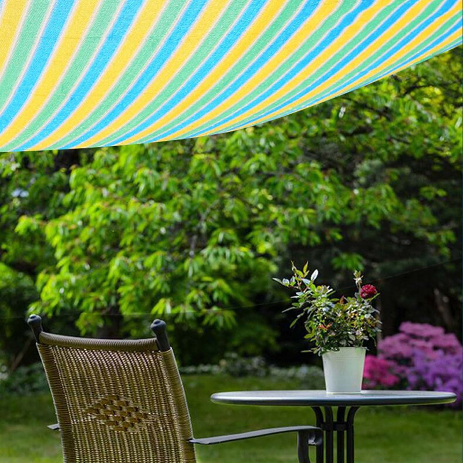 hengsof Shade Cloth, Mesh Tarp Garden Sunblock Shade Cloth Shading Antifreezing for Plants Cover, Greenhouse, Barns Kennel, Patio, Tomatoes