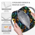 thumbnail image 3 of Easygdp Retro Truck Bolsa de Almuerzo Insulada Grande, Forro de Aluminio, Diseño Espacioso, a Prueba de Fugas, Ideal para Trabajo, Picnics, Viajes y Actividades al Aire Libre, 3 of 6