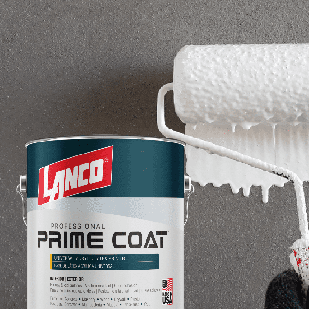 Lanco Prime Coat Acrylic Primer White, 1 Gallon