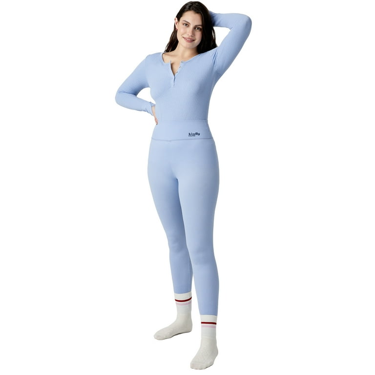 kindly yours Women's Sustainable Seamless Thermal Leggings 