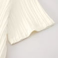thumbnail image 4 of JUUYY Men's 2 Piece Set Pleated Texture Button Down Short Sleeve Collar Shirt Relaxed Fit Elastic Waist Long Pants Vacation Outfit Beige L, 4 of 8