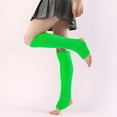 thumbnail image 2 of ZJXFGS Girls Leg Warmer Long Leg Warmer Womens Ribbed Knit Dance Sports Leg Warmer Fuzzy Leg Warmers Green One Size, 2 of 6