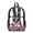 Eagle American Flag, variant on Clear Backpack for School, Heavy Duty Fabric & PVC Transparent Bookbag with Koala Floral Print, Large Capacity See Through Bag for College Women Men Travel