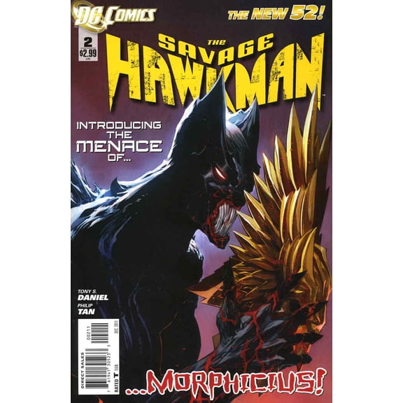 Savage Hawkman, The #2 VF ; DC Comic Book