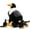 Black-Crow, variant on MaoGoLan 23.5" Giant Raven Stuffed Animal with 4 Small Crow Babies Plush Toy