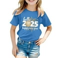 thumbnail image 1 of TZEWGL Cute Shirt For Toddler Print Round Neck Loose Short Sleeve Clothes For Baby size 1-2T, 1 of 4