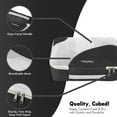 thumbnail image 6 of 4+4 Set Packing Cubes, Travel Luggage Organizers,Black, 6 of 8