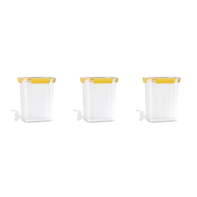 Jarra de Agua Fría Matsuzay Dispensador de Bebidas 4.5L Amarillo