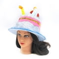 thumbnail image 4 of Funny Novelty Birthday Cake Candles Foam Hat Costume Accessory Party Gag Gift Fun Joke, 4 of 6