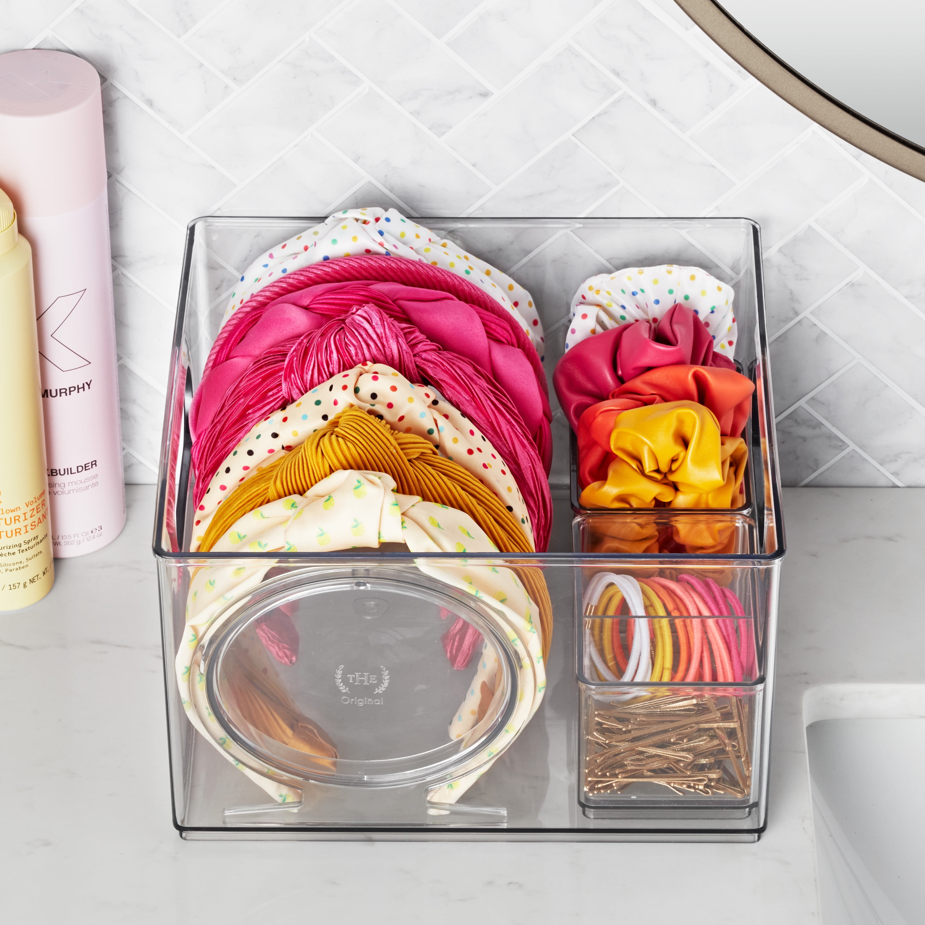The Home Edit Stackable Hair Dryer Organizer