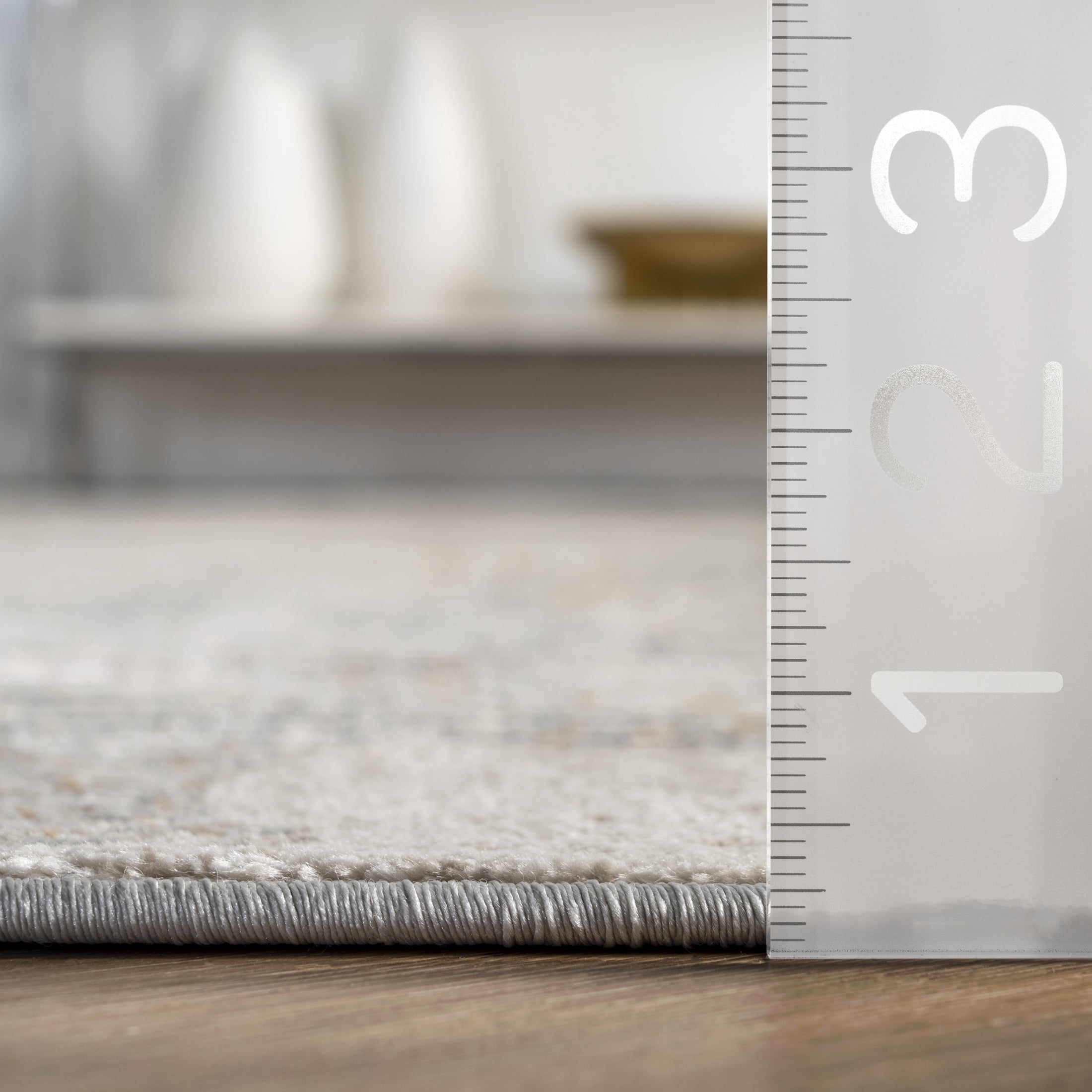 nuLOOM Alice Abstract Waterfall Area Rug, 5' x 8', Alice Light Grey