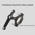 thumbnail image 4 of Bicicleta Adaptador de portabotellas para manillar de bicicleta MTB, soporte para botella de agua, asiento (plateado), 4 of 7