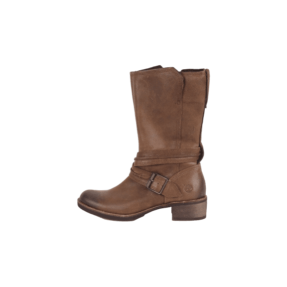 TIMBERLAND WOMENS Whittemore Mid Side-Zip Womens "Dark Brown" A12I1 A12I1 from Stadium Goods