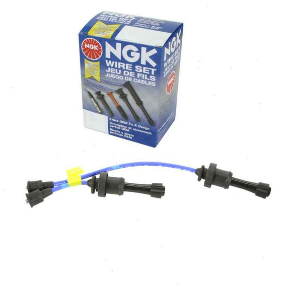 NGK Spark Plug Wire Set compatible with Kia Optima 2.4L L4 2001-2006