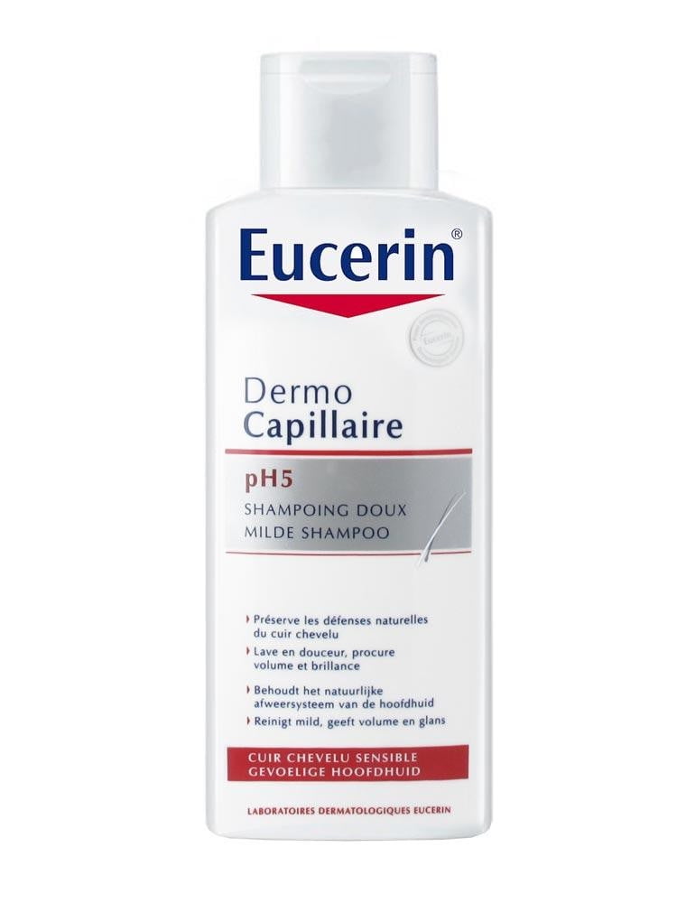 feminin mærke Gensidig Eucerin DermoCapillaire pH5 Gentle Shampoo 250ml - Walmart.com