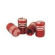 thumbnail image 5 of Tapas de Vástago de Válvula de Neumático Scienceny 4 Piezas Aleación de Aluminio Rojo, 5 of 6