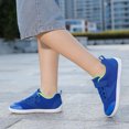 thumbnail image 2 of Deporte Con Punta Ancha Zapatos Deportivos Transpirables Descalzos para Al Aire Libre (25) Azul, 2 of 9
