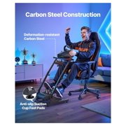 Racing Wheel Stand, Adjustable Foldable Simulator Cockpit for Logitech G29 G27 G920 G923, Thrustmaster T300 T248, Compatible with Pedals - Gaming Accessories
