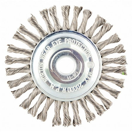 

Norton Abrasives Wire Wheel Brush Arbor Hole Mount 66252839022