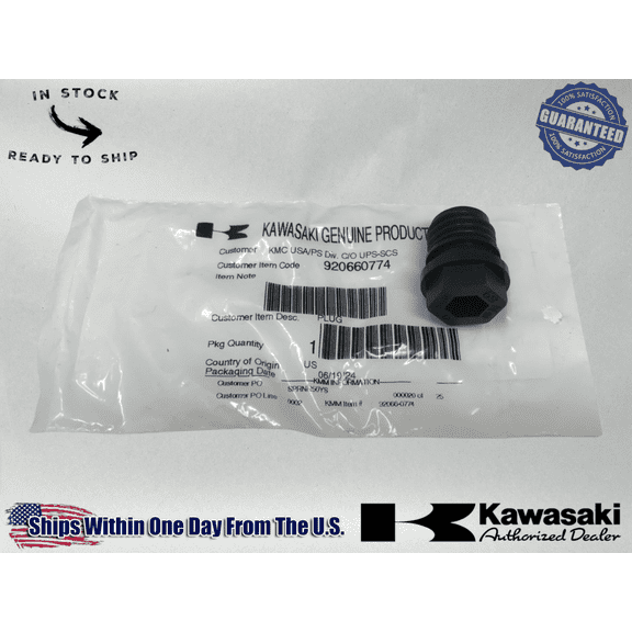Kawasaki OEM Oil Drain Pan 92066-0774 / FH381V-FH721V ENGINES, 12D5