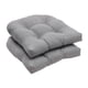 thumbnail image 1 of Cojines de asiento, cojines de respaldo, cojines de asiento para sillas de cocina y patio Gris claro, 1 of 9