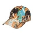 thumbnail image 2 of Xecao Funny Swimming Chihuahua for Baseball Cap: Unisex, crafted from classic polyester twill fabric, featuring a soft unconstructed design, 2 of 5