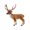 thumbnail image 4 of Estatuilla de animales salvajes, modelo educativo de animales, adornos para pasteles para niños y niñas de 3 a 8 años, figuras de juguete de animales Alce de Tule, 4 of 10