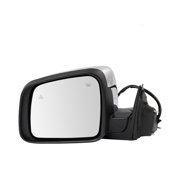 Mirror Power Heated Signal Blind Spot Chrome Driver Left For Jeep Grand Cherokee