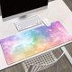 thumbnail image 1 of 1pc Dreamy Starry Sky HD Printed Desk Pad | XXL MultiFunctional Gaming Mousepad Keyboard , Vibrant Rainbow Nebula Design, Soft Rubber Base, Perfect for Office PC Gamers, Great Gift for Family Friends, 1 of 4