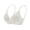White-07, variant on Women's Breathable Summer Bralette Buttery Soft Smooth Wireless Thin Fit Bra(S-3XL) Nylon,Spandex