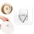 thumbnail image 2 of Invisible Plate Hangers for Wall Display,Heavy Duty Adhesive Plate Holders,Picture Hanging Hooks for Hanging Decorative Plates, Art Wall Decor,Vertical Hanging Wall Plate Hangers,1Pc(Clear,2.2x2.2"), 2 of 8