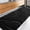 Black, variant on Bathroom Rugs Runner 24 x 72 Inch Extra Long Bath Rug Non-Slip Machine Washable Bath Mats Green Soft Carpets for Floor, Tub and Shower