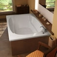 thumbnail image 2 of Charleston 48 x 78 Rectangular Soaking Bathtub with Reversible Drain, 2 of 2