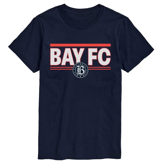 National Women's Soccer League - Bay FC Modern Club Short Sleeve Graphic T-Shirt