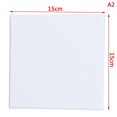 thumbnail image 2 of 2PCS Blank White Mini Small Stretched Artist Canvas Art Board Oil Paint Board, 2 of 6