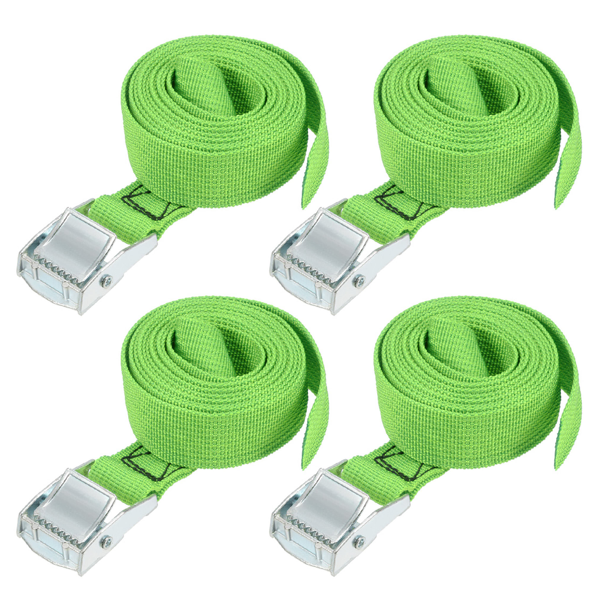 Lashing Strap 1" x 6.6' Cargo Tie Down Straps with Cam Locks Buckle Up