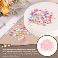 thumbnail image 3 of Uxcell Loose Sequins 4200Pcs Silver Backed Cup Embroidery Sequins for Jewelry Making Crafts Sewing, AB Pink, 3 of 6