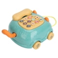 thumbnail image 4 of Teléfono de juguete para niños 12 teclas de sonido clara simulada aprendizaje temprano estudio de idiomas música teléfono de juguete para preescolar ANGGREK Otros, 4 of 7