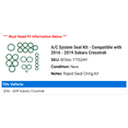 thumbnail image 2 of A/C System Seal Kit - Compatible with 2016 - 2019 Subaru Crosstrek 2017 2018, 2 of 2