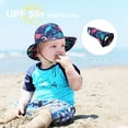 thumbnail image 5 of JUPSK Kids' Bucket Hat, Child UPF50 Sun Protection Cap Foldable Baby Bucket Hat Sun Hat for Baby Boys Girls, 5 of 7