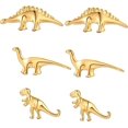 thumbnail image 1 of Dinosaur Stud Earrings 14K Gold Plated Stud Earrings Animal Earrings for Women Girls, 1 of 4