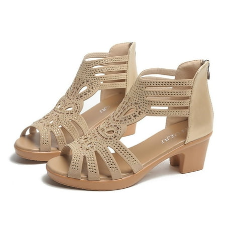 

Women Summer Beach Flat Straw Sandals Retro Bohemian Flip Flops Comfort Slip-Ons Slippers Shoes