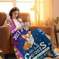 thumbnail image 3 of Yibo Cute Corgi Blanket Gifts for Corgi Lovers,Soft Cozy Flannel Corgis Dog Cute Puppy Dog Bed Sofa Couch Birthday Gifts for Dog Lovers Kids Girls Adults, 3 of 7