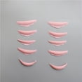 thumbnail image 2 of serony 5 Pairs Lash Curler Lashes Lift Silicone Eyelash Tool Eyelashes Set Household Cosmetic Tools for Adults Beautifying Pink 1Set, 2 of 6