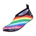 thumbnail image 3 of LTTVQM Water Shoes for Women Men Quick Dry Barefoot Aqua Socks for Beach Swim Yoga Surf Pool Casual Breathable Gym Non-Slip Shoes Multicolor 36(US-5.5), 3 of 4