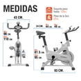 thumbnail image 2 of Bicicleta Estática Altera BLANCHE Spinning C/ Asiento Y Manubrio Ajustable Capacidad 100 Kg, 2 of 7